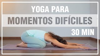 Yoga Terapéutico para ESTRÉS y ANSIEDAD ➤Supera momentos difíciles/ traumáticos (sanación emocional)