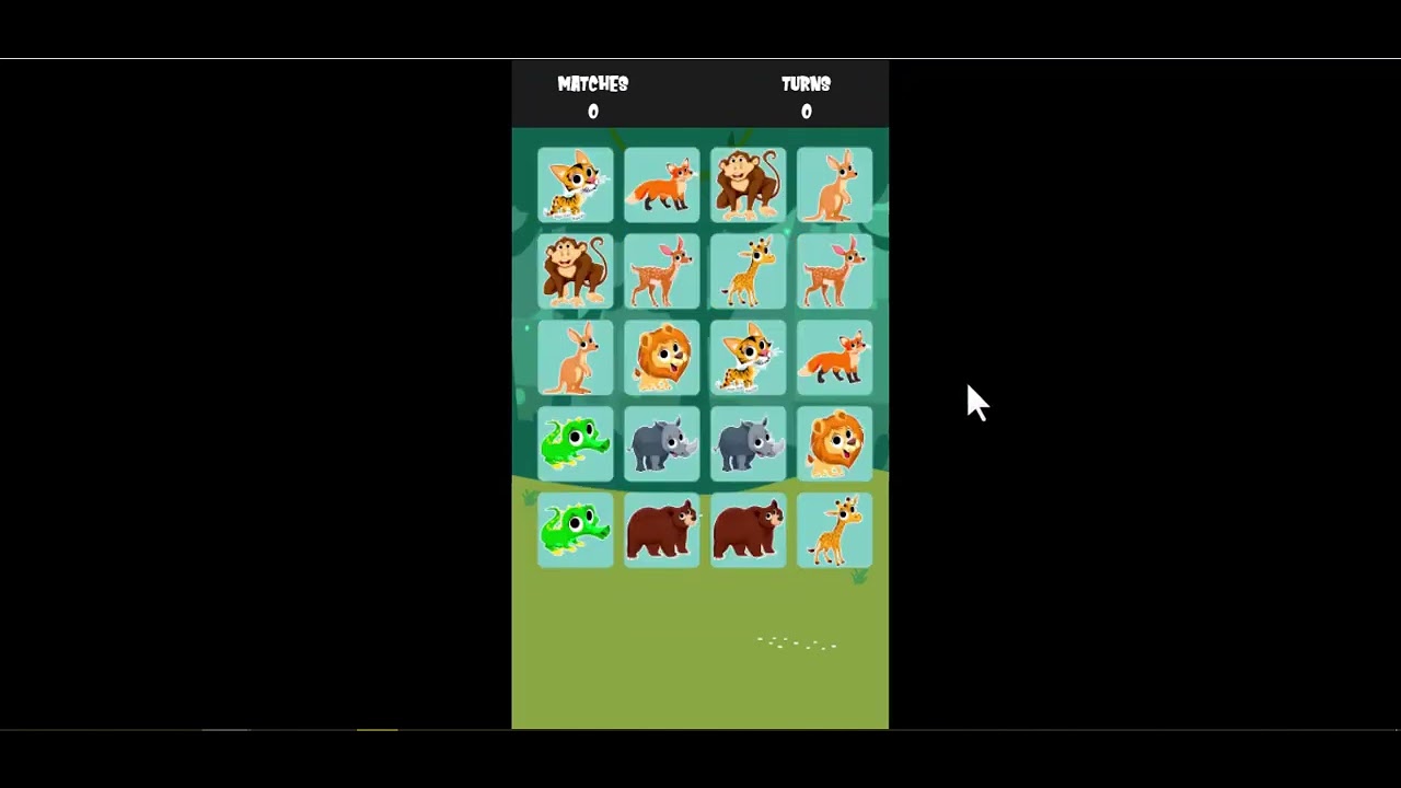Memory game for Children - Template for Construct 3 - YouTube