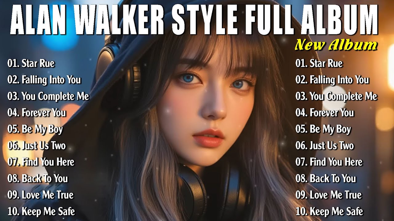 ALAN WALKER STYLE X IN THE RAIN || MOON LIGHT || NEW FULL ALBUM 2025