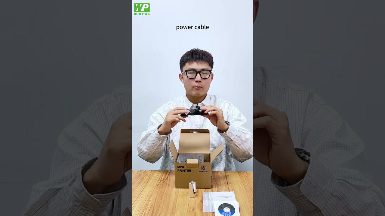 Unboxing Winpal WP-G1 58mm 2-Inch Thermal Receipt Printer: What's Inside the Box? 