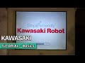 Kawasaki basics 101 tutorial  learn how to jog the robot create a program and a backup 4k