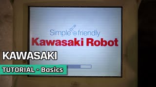 KAWASAKI Basics 101 Tutorial - Learn how to jog the robot, create a program and a backup 4k