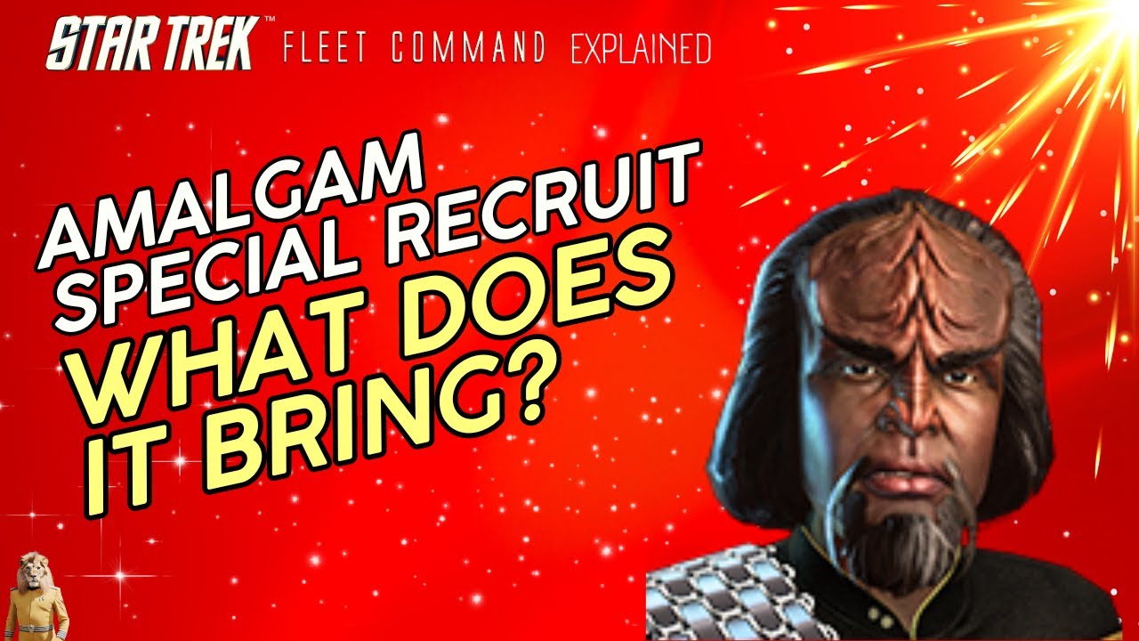AMALGAM | Special recruit with Worf and more  | Outside Views STFC 2023