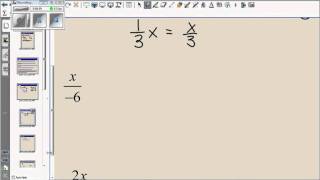One Step Multiplication Equations