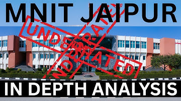 🏛️ MNIT Jaipur – The Pride of Rajasthan | Top NIT for Engineering Excellence 🇮🇳🔥 #jee2026 #nit