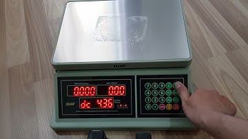 Cân Điện Tử QUA 832 30kg Chống Nước Tính Năng Tính Tiền Với Độ Chính Xác Cao ( Bảo Hành 1 Năm )