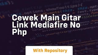 Cewek Main Gitar Link Mediafire No Php