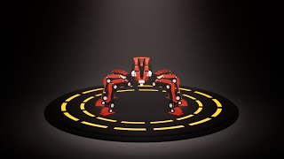 Autodesk Maya Spider Robot 3D Model