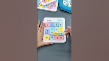 Unlock the Huarong Road sliding block puzzle with numbers!