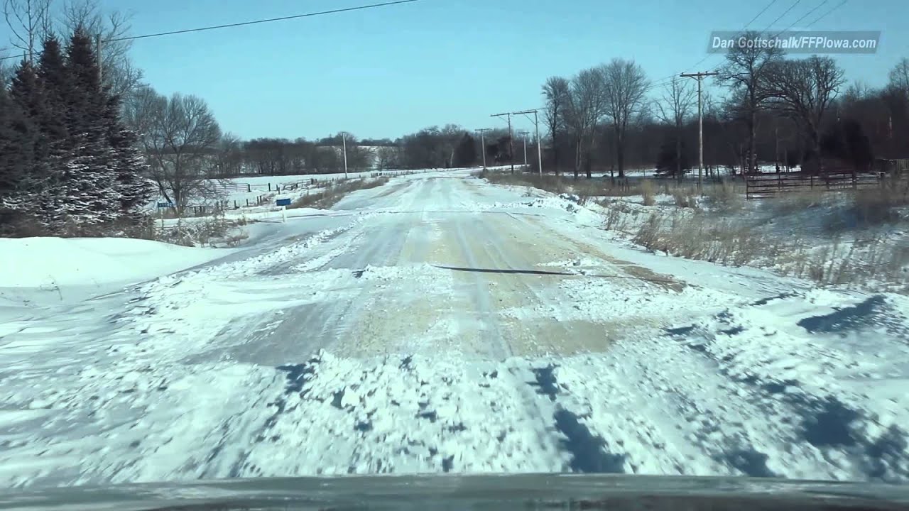 Eastern Iowa Blizzard Aftermath January 27th YouTube