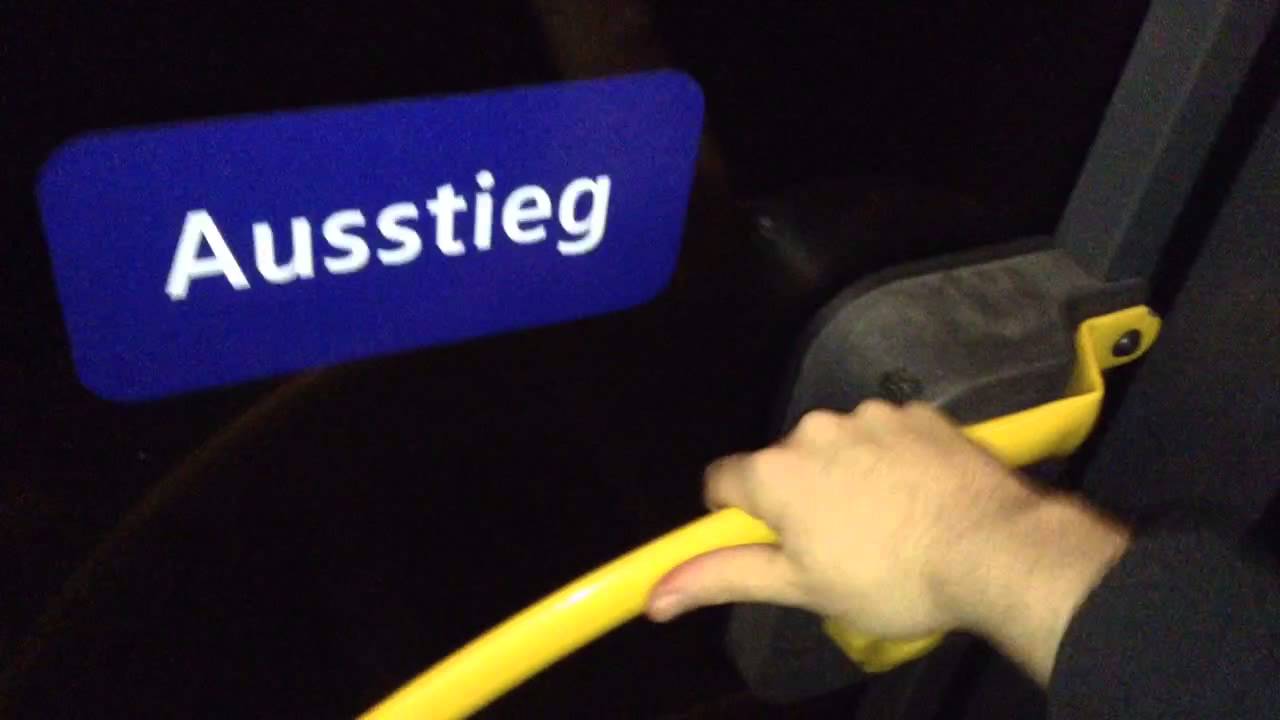 Nothahn innen und außen vom Mercedes Benz Citaro Facelift G der EVAG