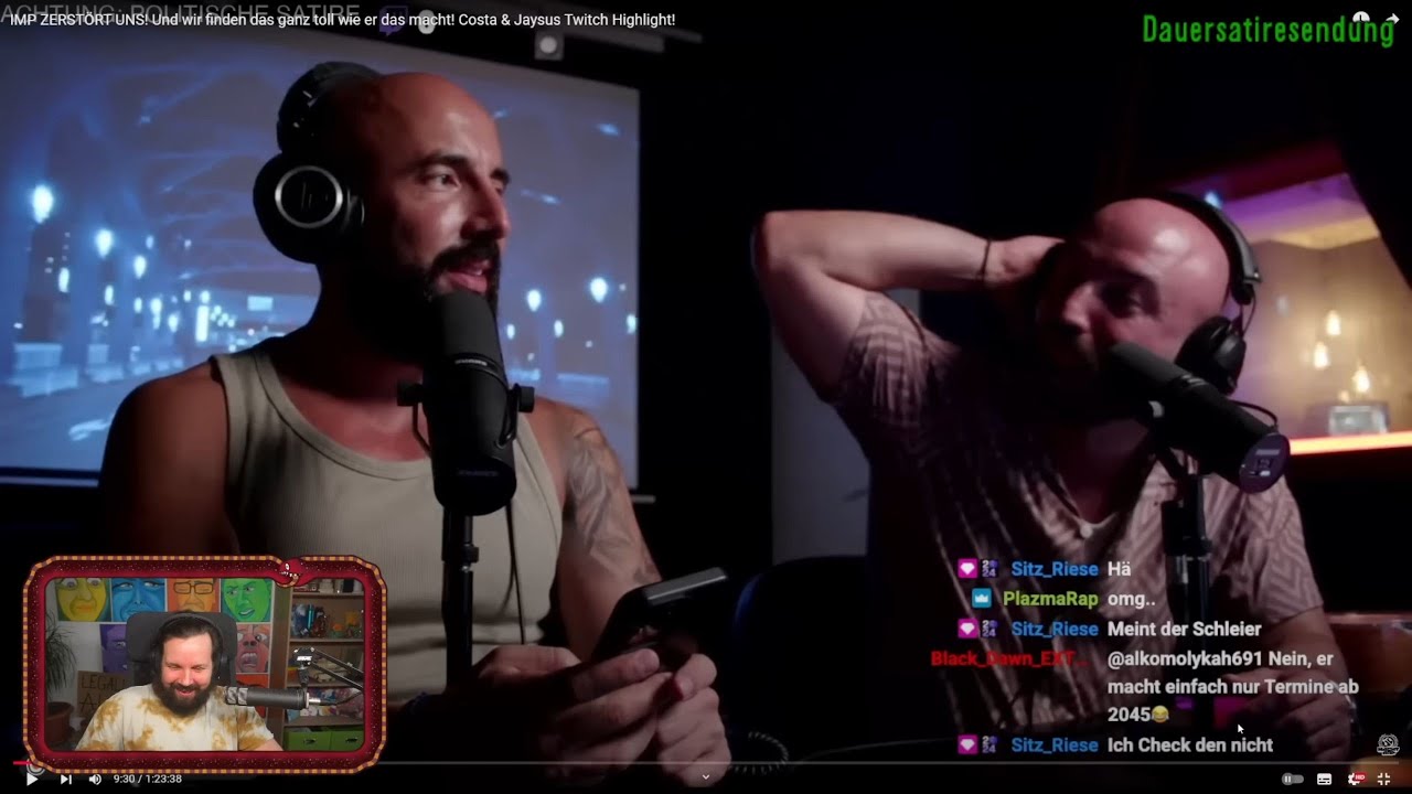 Jaysus und Costa zerstören imp und imp lacht dazwischen