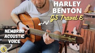Harley Benton GS Travel Mahogany E : quick test with Nembrini Acoustic Voice !