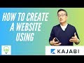 Building a Website using Kajabi in 30 Minutes