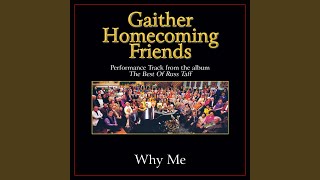 Why Me (Low Key Performance Track Without Background Vocals)