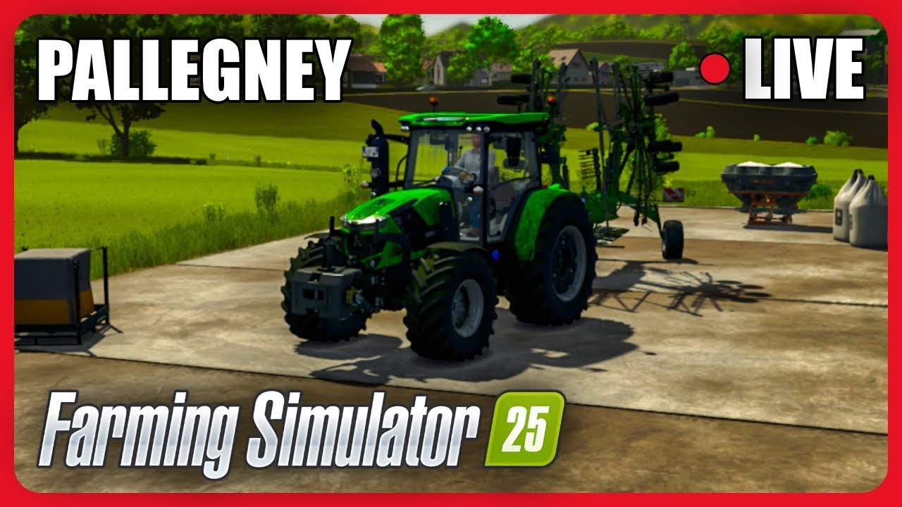 Field work - Pallegney | Farming Simulator 25