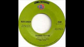 Ben Aiken - Thanks To You 1968