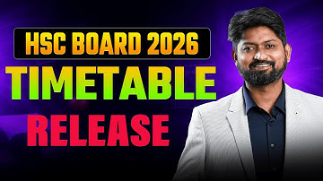 Class 12 HSC Timetable 2026 OUT! | Maharashtra Board Exam Dates Announced | Ankush Sir