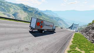 Full Throttle Insane Long Downhill Mayhem! / BeamNG.drive #23