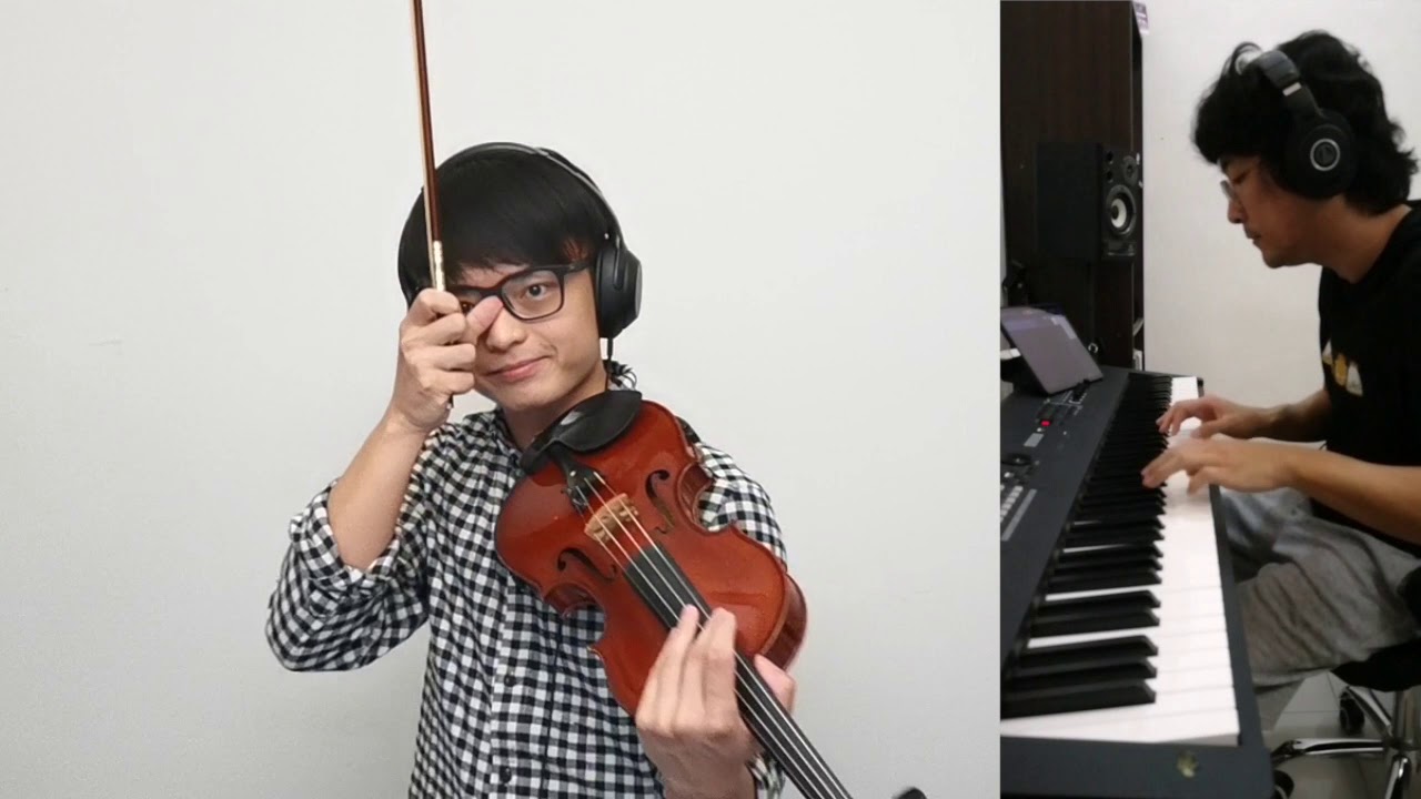 Dance Gavin Dance - We own the night (Violin+Piano) Cover