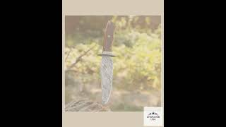 Excelsior Hunting Knife With Exotic Rosewood Handle