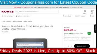 Kohls Black Friday 2023, Deals, #blackfriday2023 #promocode #promotion