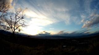 Oregon Sunset Time Lapse 1/22/16
