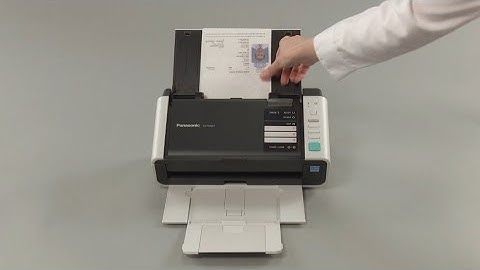 Panasonic Document Scanner KV-S1037: "Passport Scanning"