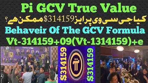 Pi True GCV Value Explained | $314159 Revolution Begins | GCV Reality 