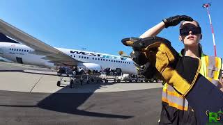 Ramp Agent POV: Day in the life of a ramp agent (long 12hrs shift) Final episode celebrating 1k subs