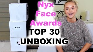 Top 30 Unboxing Nyx Face Awards 2016 Cosmobyhaley