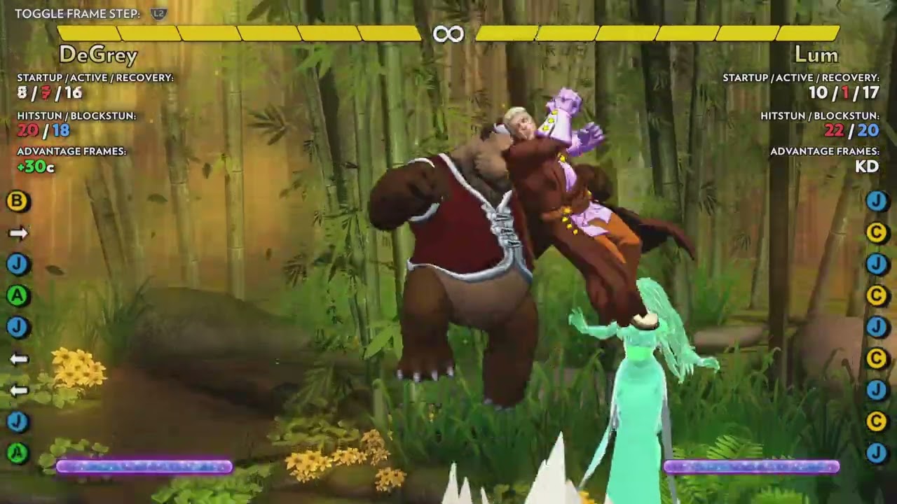 Fantasy Strike - DeGrey 6 DMG combo