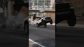 1500Hp Ram Trx Wheelie After Meet!! #Trx #Ram #Srt #Srt8 #Trackhawk #Dodge #1000Hp #Hellcat #Fastcar