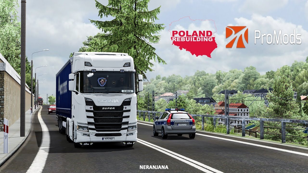 ETS 2 Mod Poland Rebuilding 2.4.1 for Promods 2.43 [ETS2