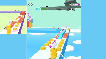 Cube Surfer! - All Levels gameplay walkthrough Lvls 14-19 (Android,ios)