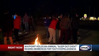 Waypoint holds 8th annual "SleepOut" raising awareness for youth homelessness