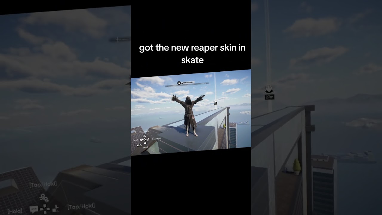 got the new reaper skin in skate🛹💯