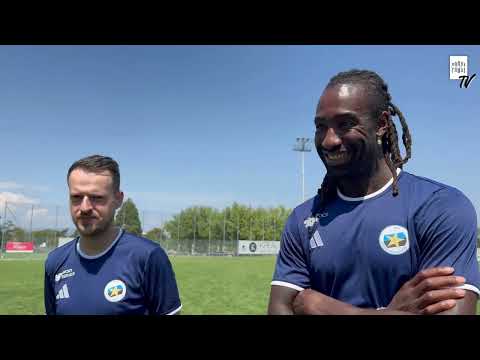 Interview de Johan Djourou et Mikael Coelho (Etoile Carouge FC) avant le début de la saison