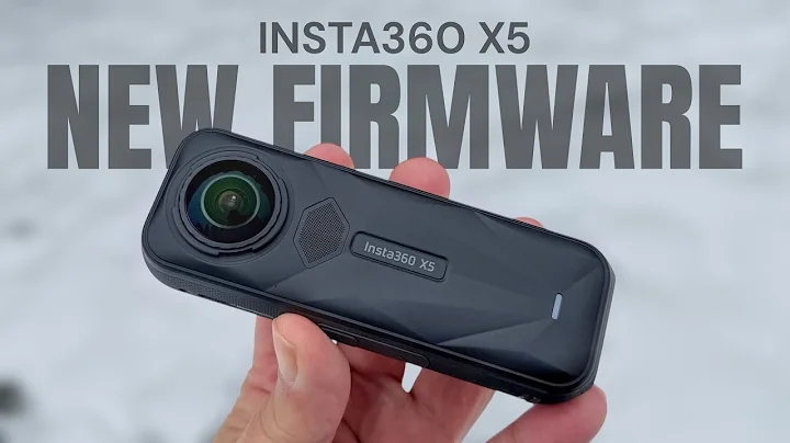 Insta360 X5 New Firmware - Virtual Gimbal Mode and Instaframe 2.0