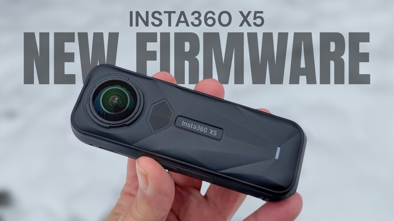 Новая прошивка Insta360 X5 — режим виртуального подвеса и Instaframe 2.0