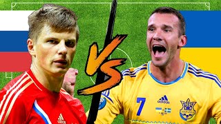 Arshavin Vs Shevchenko (Russia Vs Ukraine)
