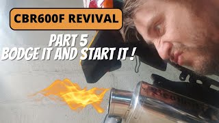 CBR600F Revival Part 5 - Ignition Switch Bypass and Start up