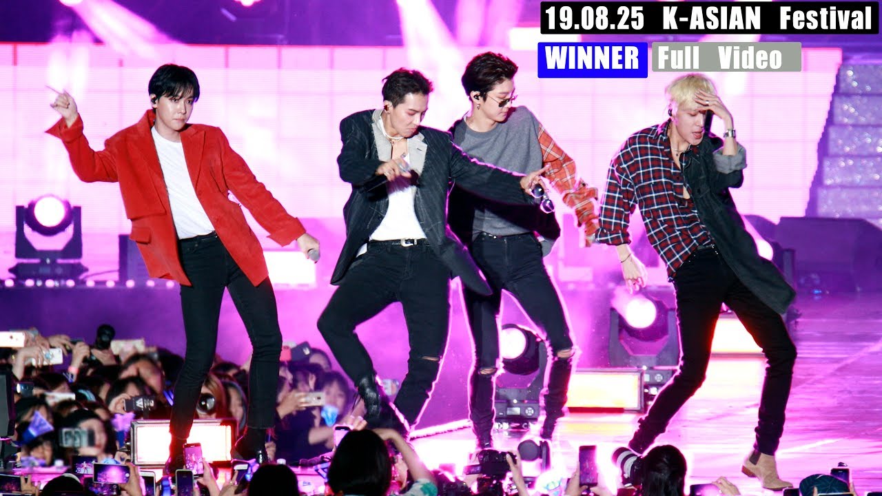 위너(WINNER) KAF Full Ver. (릴리릴리 + 밀리언즈 + 아예 + 라라 + 에브리데이)4K 60P 190825