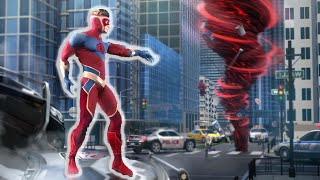Hurricane Superhero Wind Tornado Game screenshot 1