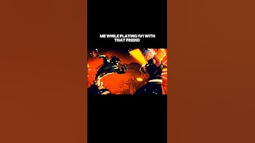 1v1 with that one friend #1v1 #anime #demonslayer #shortsfeed #shorts #mr.unknown #animeshorts