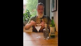Dry martini on Kosta Distillery Kristall and Dolin vermouth