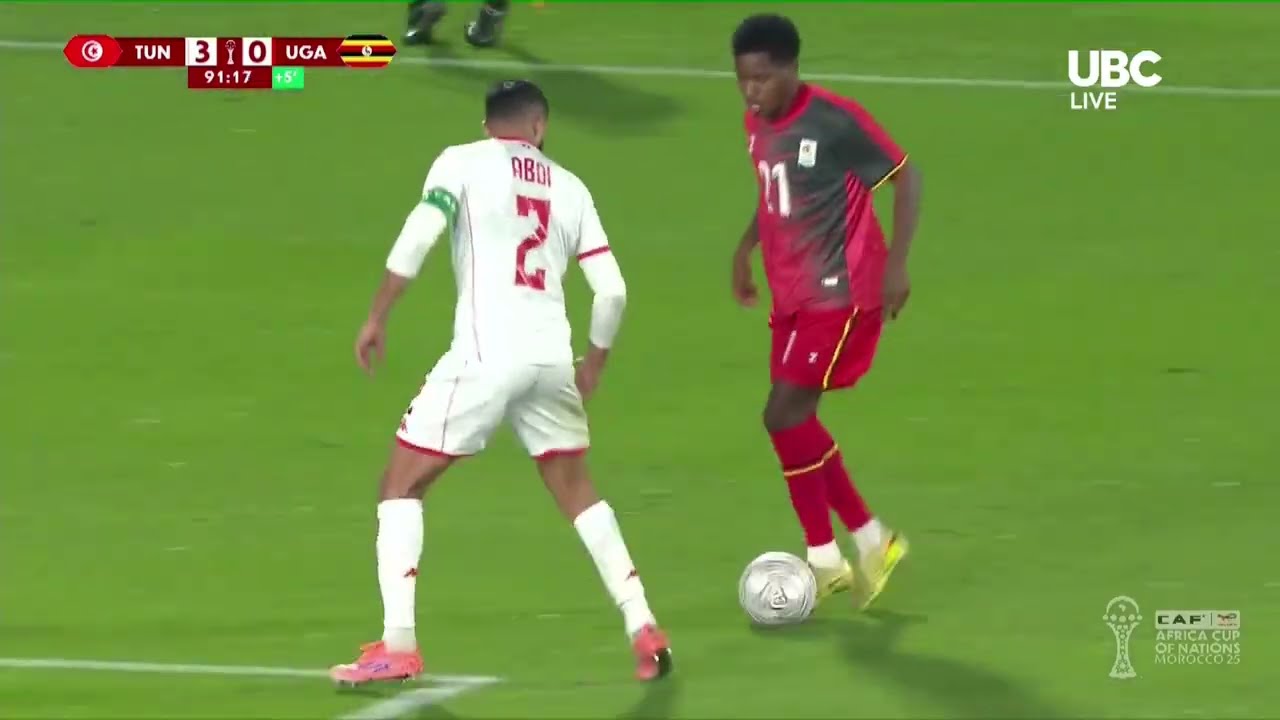 Allan Okello Goal Involvement | Tunisia 3 - 1 Uganda | AFCON 2025 - 23rd December 2025