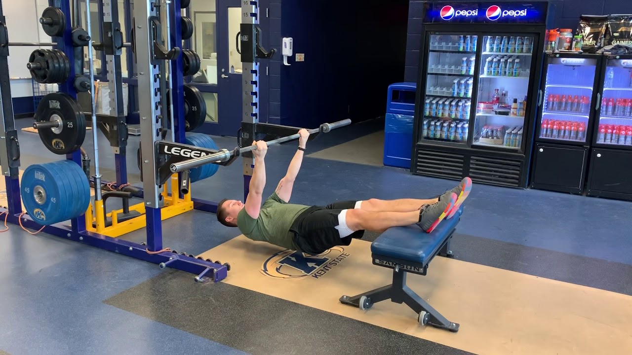 BB Supine Row - Underhand Grip Isometric - YouTube