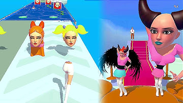 Build A Queen Run Gameplay Walkthrough Very Satisfying ASMR Android Gameplay 60