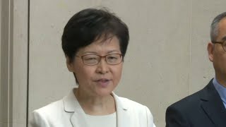 Carrie Lam Says Killing Bill Was Hk Governments Decision Afp